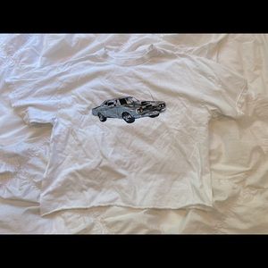 Never Worn John Galt Motor Show Crop Top One Size